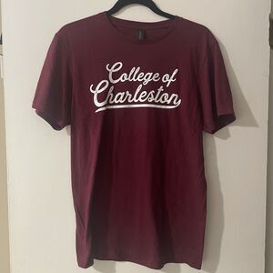 College of Charleston Women’s Maroon Short Sleeve T-shirt Size S